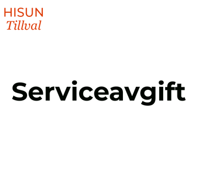 HISUN Serviceavgift