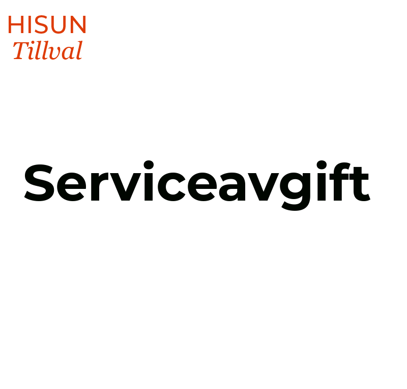 HISUN Serviceavgift