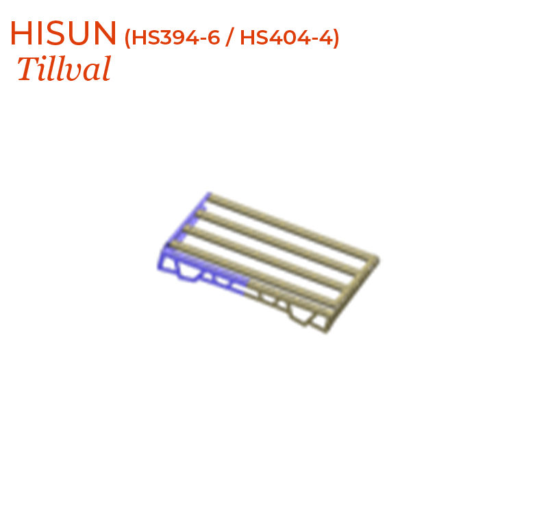 HISUN Roof Rack (HS394-6 / HS404-4)