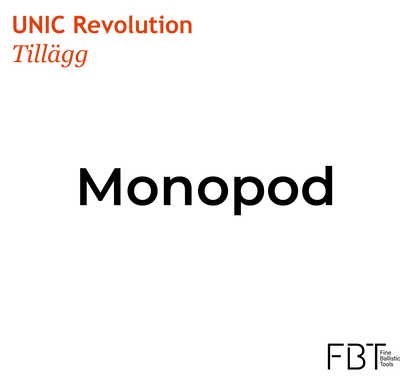 Fine Ballistic Tools Stock accessories, Monopod for UNIC Revolution