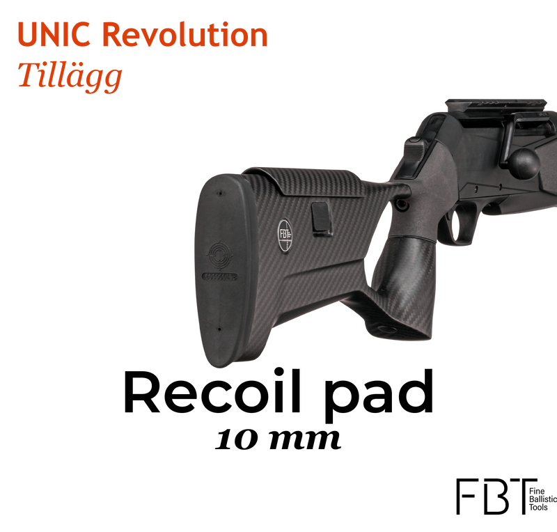 Fine Ballistic Tools Stock accessories, Recoil pad 10 mm
