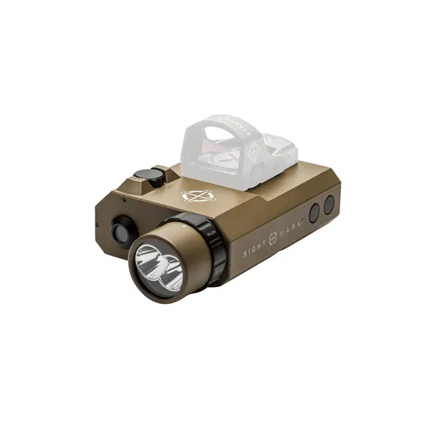 Sightmark LoPro Combo Flashlight (Visible and IR) and Green Laser Sight