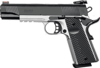 TISAS ZIG PC9 Bi Color Standard Sight, 9 mm