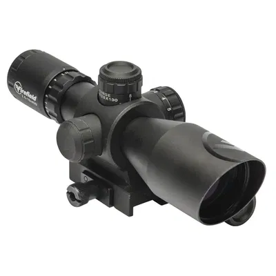Firefield Barrage 2.5-10x40 Riflescope with Green Laser
