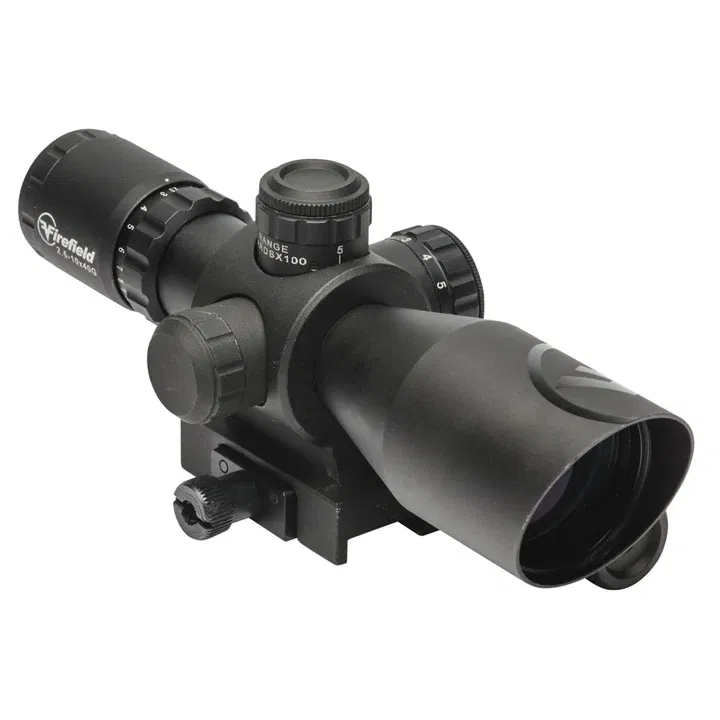 Firefield Barrage 2.5-10x40 Riflescope with Green Laser