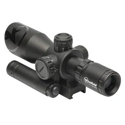 Firefield Barrage 2.5-10x40 Riflescope with Green Laser