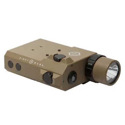Sightmark LoPro Combo Flashlight (Visible and IR) and Green Laser Sight