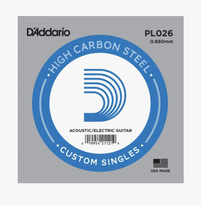 D'Addario Fretted PL026