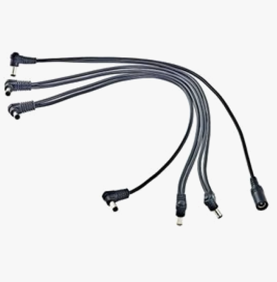 ODC6 DC Power Splitter Cable för 6 pedaler