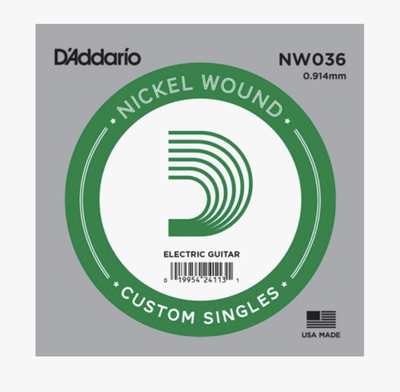 D'Addario Fretted NW036