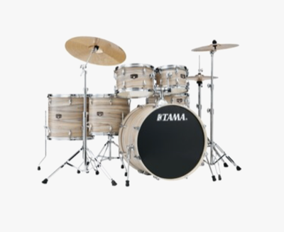 Tama IE62H6WC-NZW Tama Imperial m/cymb. Natural Zebrawood Wrap