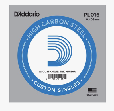 D'Addario Fretted PL016