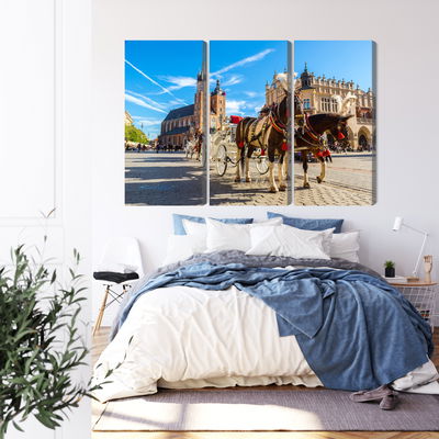 Ljuddämpande tavla - Horse carriages