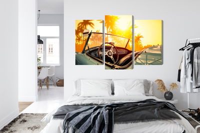 Ljuddämpande tavla - View from the car