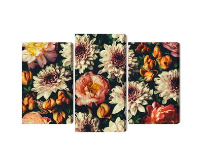 Ljuddämpande tavla - Variety of colorful 3d