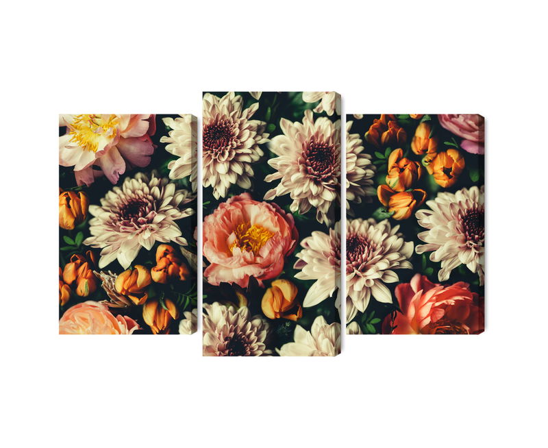 Ljuddämpande tavla - Variety of colorful 3d