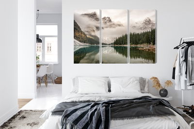 Ljuddämpande tavla - Moraine Lake in banff
