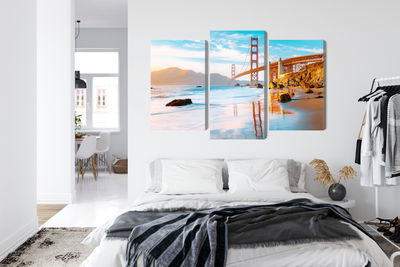 Ljuddämpande tavla - The Golden Gate bridge