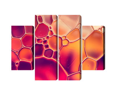 Ljuddämpande tavla - Water drops on a macro scale