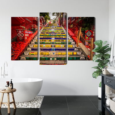 Ljuddämpande tavla - Selaron stairs