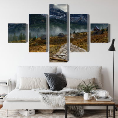 Ljuddämpande tavla - Tatrzanska hala gasienicowa