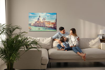 Ljuddämpande tavla - Venice in sunny weather