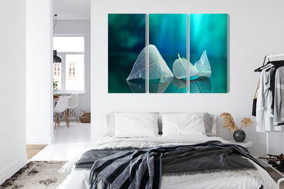 Ljuddämpande tavla - Delicate leaves close up