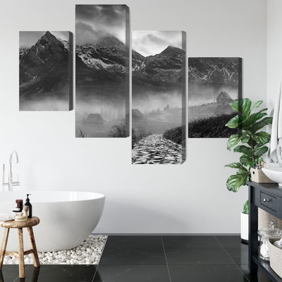 Ljuddämpande tavla - Hala gasienicowa in black