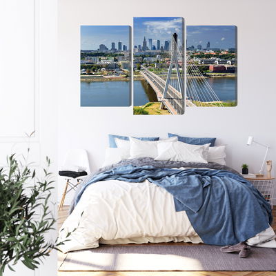 Ljuddämpande tavla - The bridge with the Warsaw