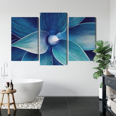 Ljuddämpande tavla - Top view of the plant