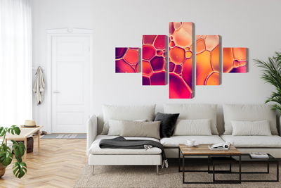 Ljuddämpande tavla - Water drops on a macro scale