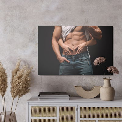 Ljuddämpande tavla - Couple in an intimate scene