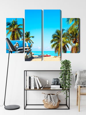 Ljuddämpande tavla - Varadero beach in cuba