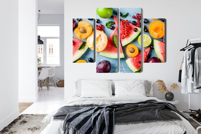 Ljuddämpande tavla - Holiday fruit