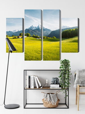 Ljuddämpande tavla - Mountain landscape