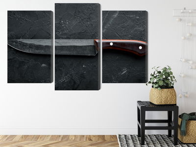 Ljuddämpande tavla - Old kitchen knife