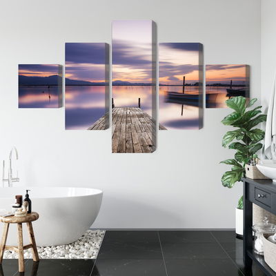 Ljuddämpande tavla - Sunset view