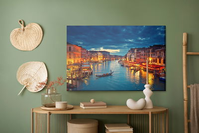 Ljuddämpande tavla - Venice by night