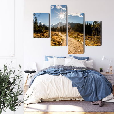 Ljuddämpande tavla - A sunny day in the tatras 3d