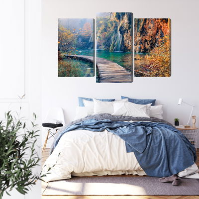 Ljuddämpande tavla - Plitvice lakes national park