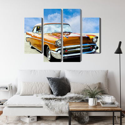 Ljuddämpande tavla - American vintage car