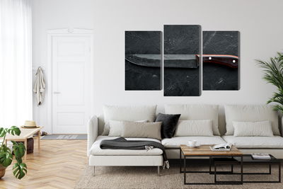 Ljuddämpande tavla - Old kitchen knife