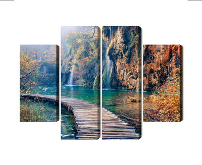 Ljuddämpande tavla - Plitvice lakes national park