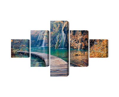 Ljuddämpande tavla - Plitvice lakes national park