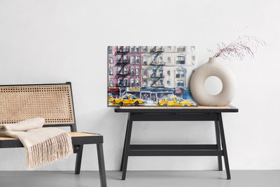 Ljuddämpande tavla - New York street painted