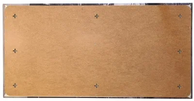 Akoestisch schilderij - Beach typography in vintage