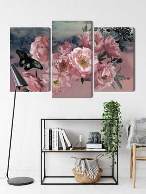 Ljuddämpande tavla - Bouquet of flowers