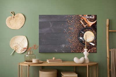 Ljuddämpande tavla - Black cup of coffee