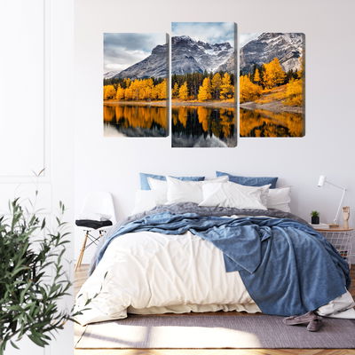 Ljuddämpande tavla - Banff national park in Canada