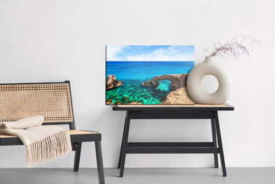 Ljuddämpande tavla - Sea rock bridge